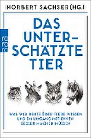 Das unterschätzte Tier de Norbert Sachser