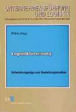 Logistikforschung de Hans-Christian Pfohl