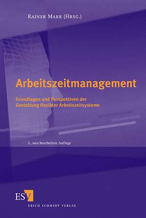 Arbeitszeitmanagement de Rainer Marr