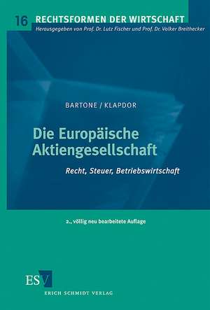 Die Europäische Aktiengesellschaft de Roberto Bartone