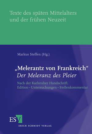 'Melerantz von Frankreich' - Der Meleranz des Pleier de Markus Steffen