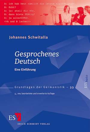 Gesprochenes Deutsch de Johannes Schwitalla