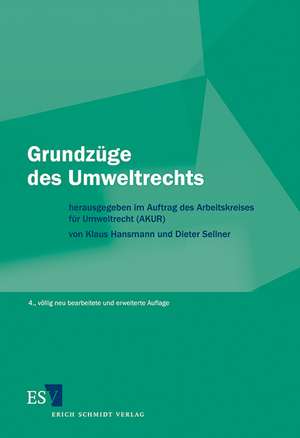 Grundzüge des Umweltrechts de Wolfgang E. Burhenne