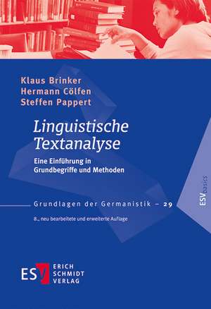 Linguistische Textanalyse de Klaus Brinker