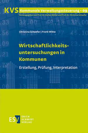 Wirtschaftlichkeitsuntersuchungen in Kommunen de Christina Schaefer