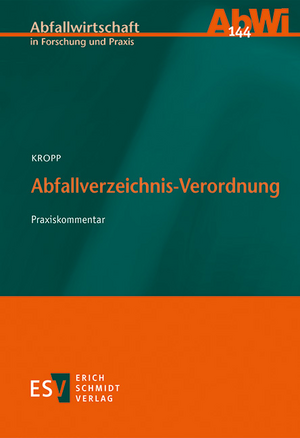 Abfallverzeichnis-Verordnung de Olaf Kropp