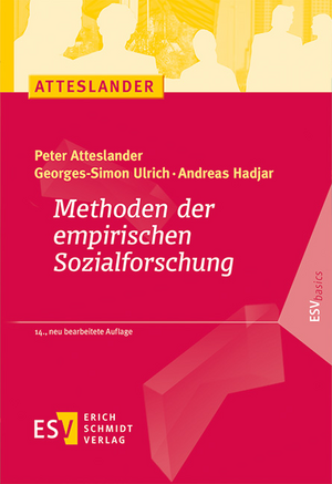 Methoden der empirischen Sozialforschung de Peter Atteslander