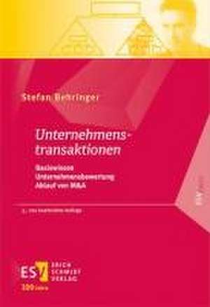 Unternehmenstransaktionen de Stefan Behringer