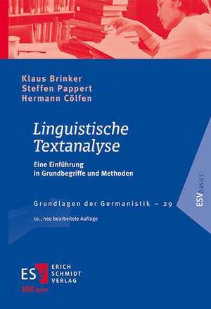 Linguistische Textanalyse de Klaus Brinker