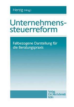 Unternehmenssteuerreform de Norbert Herzig