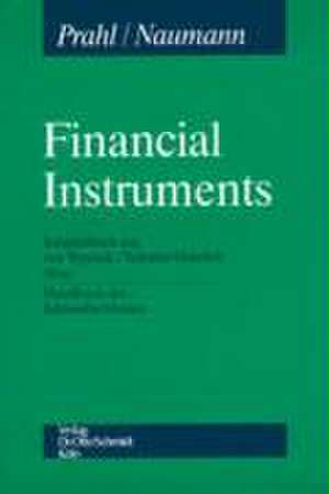 Financial Instruments de Reinhard Prahl