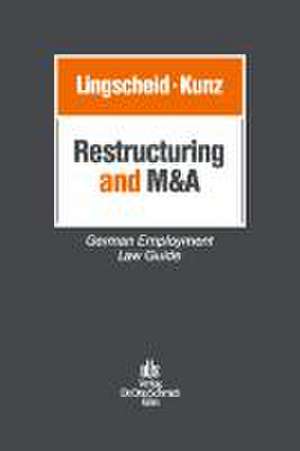 Restructuring and M&A de Moritz Kunz