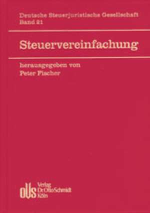 Steuervereinfachung de Peter Fischer