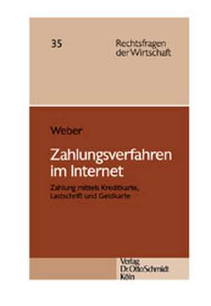 Zahlungsverfahren im Internet de Carolin Beatrix Weber