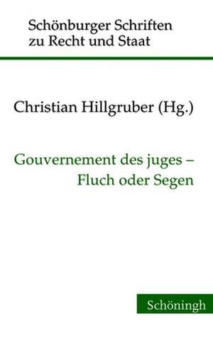 Gouvernement des juges - Fluch oder Segen de Christian Hillgruber