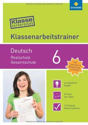 Klasse vorbereitet. Deutsch 6. Realschule / Gesamtschule de Melanie Bartl