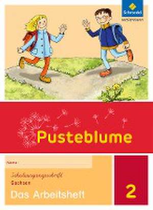 Pusteblume. Das Sprachbuch 2. Arbeitsheft + Lernentwicklungsheft. Schulausgangsschrift. Sachsen