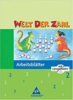 Welt der Zahl 2. Arbeitsheft mit CD-ROM. Nord