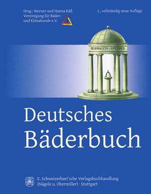 Deutsches Bäderbuch de Werner Käß