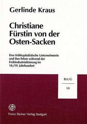 Christiane Fürstin von der Osten-Sacken de Gerlinde Kraus