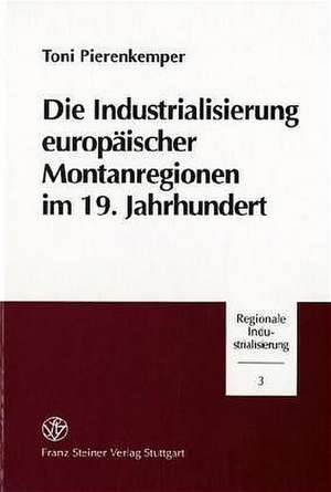 Die Industrialisierung europäischer Montanregionen im 19. Jahrhundert de Toni Pierenkemper