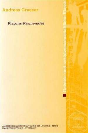 Platons Parmenides de Andreas Graeser