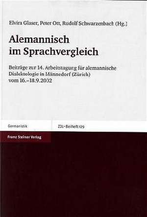 Alemannisch im Sprachvergleich de Natascha Frey