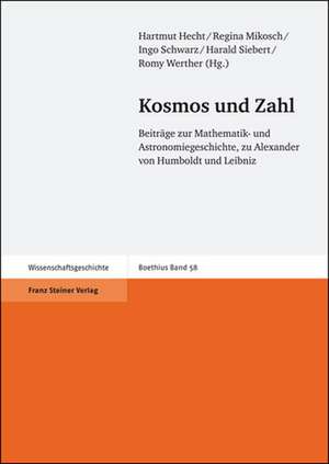 Kosmos und Zahl de Hartmut Hecht