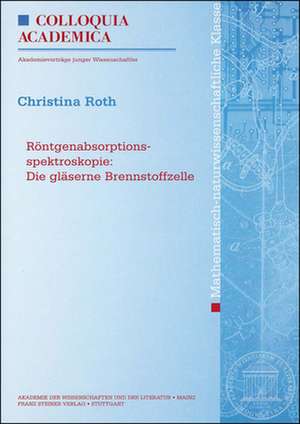 Röntgenabsorptionsspektroskopie de Christina Roth