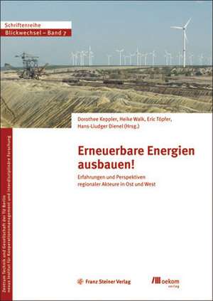 Erneuerbare Energien ausbauen! de Dorothee Keppler