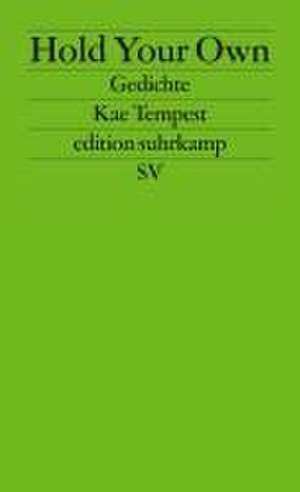 Hold Your Own de Kate Tempest