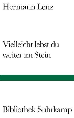 Vielleicht lebst du weiter im Stein de Michael Krüger