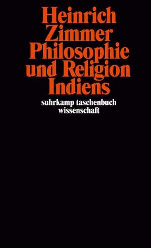 Philosophie und Religion Indiens de Heinrich Zimmer