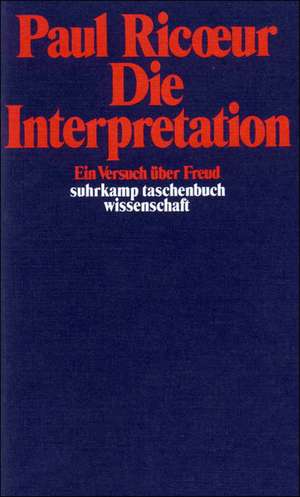 Die Interpretation de Paul Ricoeur