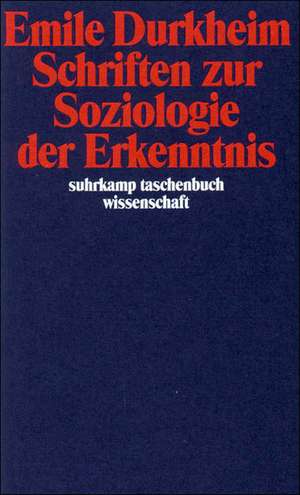 Schriften zur Soziologie der Erkenntnis de Hans Joas