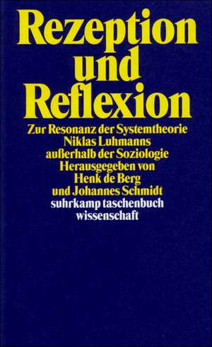 Rezeption und Reflexion de Henk de Berg