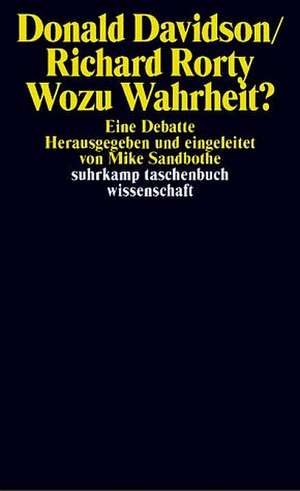 Wozu Wahrheit ? de Donald Davidson