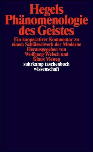 Hegels Phänomenologie des Geistes de Klaus Vieweg