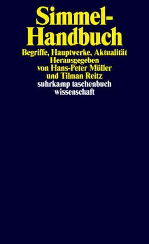 Simmel-Handbuch de Hans-Peter Müller