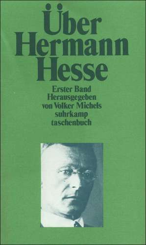 Über Hermann Hesse I de Volker Michels