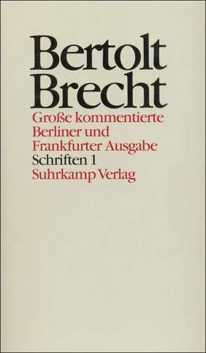 Schriften I. 1914 - 1933 de Werner Hecht