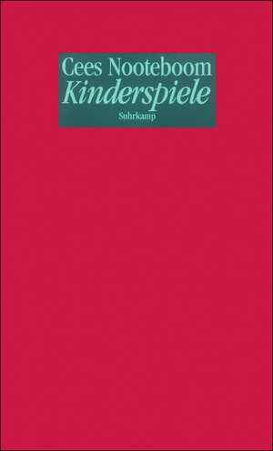 Kinderspiele de Cees Nooteboom