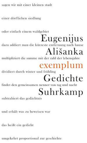 Exemplum de Eugenijus Alisanka