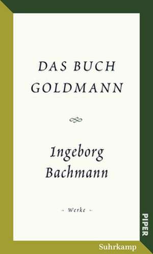 Das Buch Goldmann de Ingeborg Bachmann