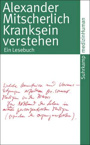 Kranksein verstehen de Alexander Mitscherlich