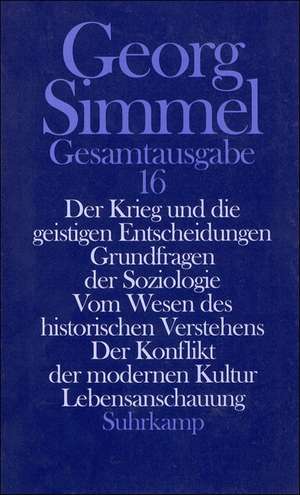 Gesamtausgabe in 24 Bänden de Georg Simmel