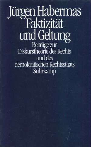 Faktizität und Geltung de Jürgen Habermas