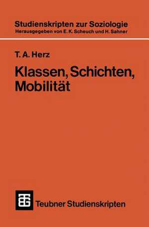 Klassen, Schichten, Mobilität de Thomas Herz