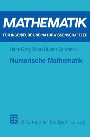 Numerische Mathematik: Das Grundwissen für jedermann de Hans-Görg Roos