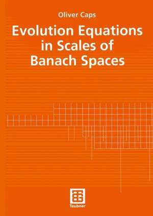 Evolution Equations in Scales of Banach Spaces de Oliver Caps